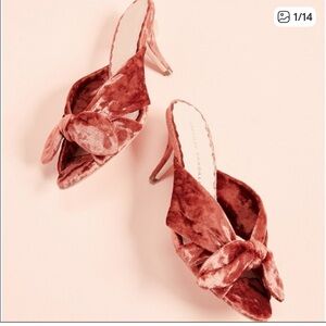 Loeffler Randall Luisa Knotted Kitten Heels size 7.5